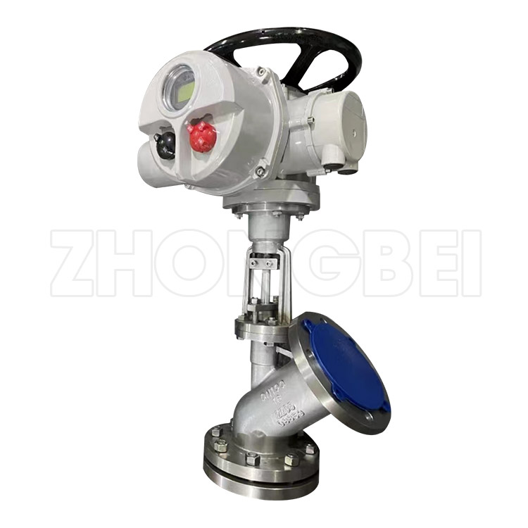 电动式上展放料阀