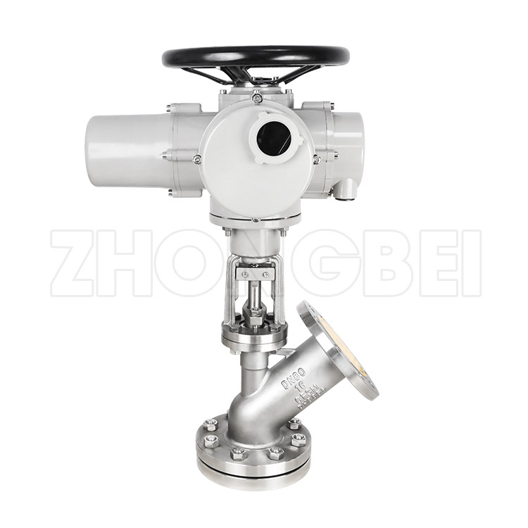 电动上展放料阀